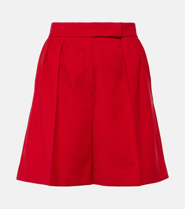 Max Mara Jessica high-rise virgin wool shorts