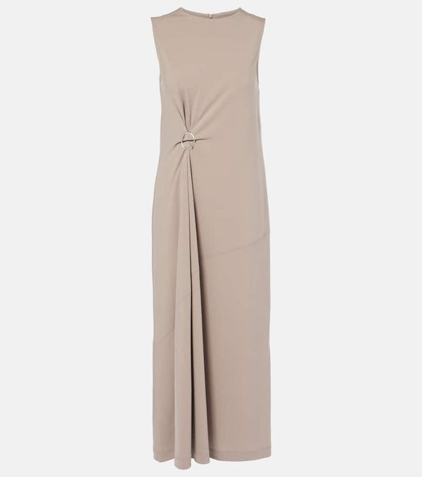 Max Mara Losanna knotted midi dress