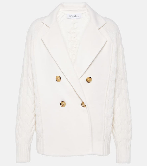 Max Mara Micio wool and cashmere cardigan