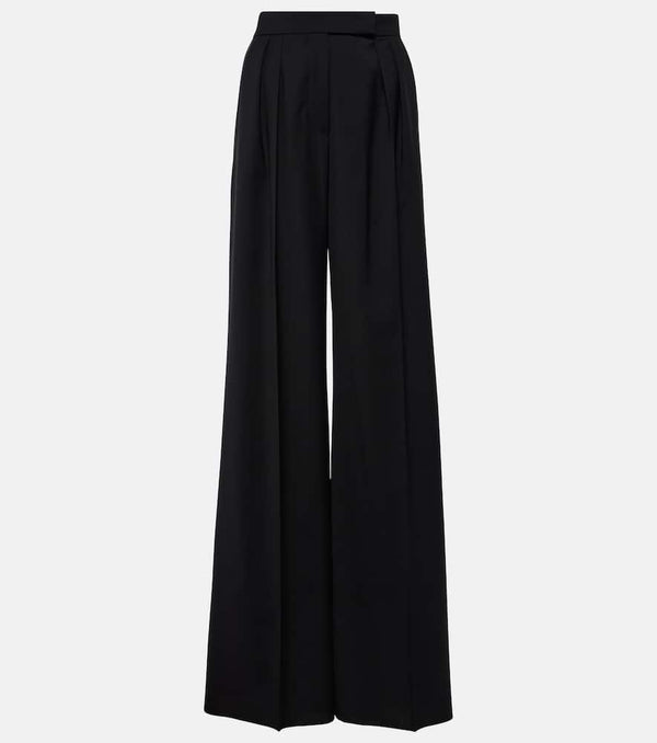 Max Mara Rimini virgin wool wide-leg pants