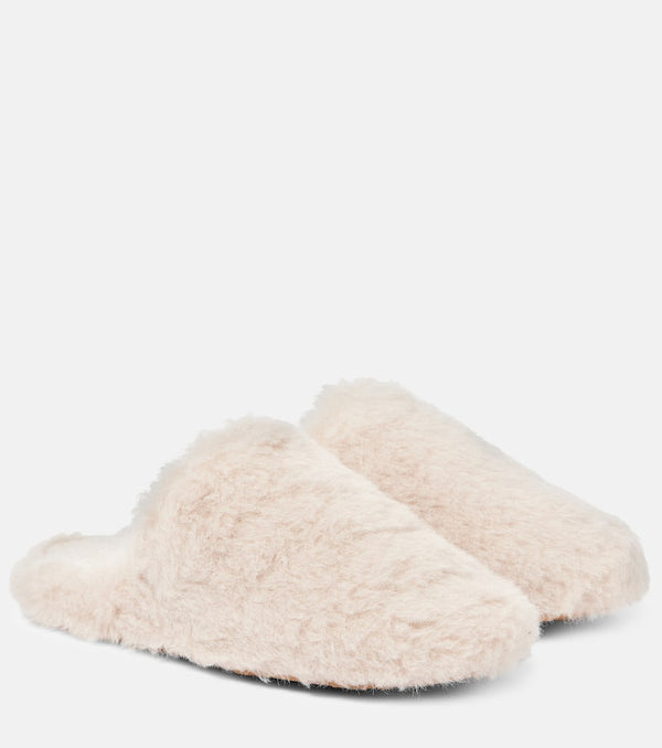 Max Mara Teddy slippers