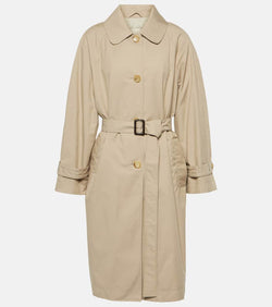 Max Mara The Cube cotton-blend twill trench coat