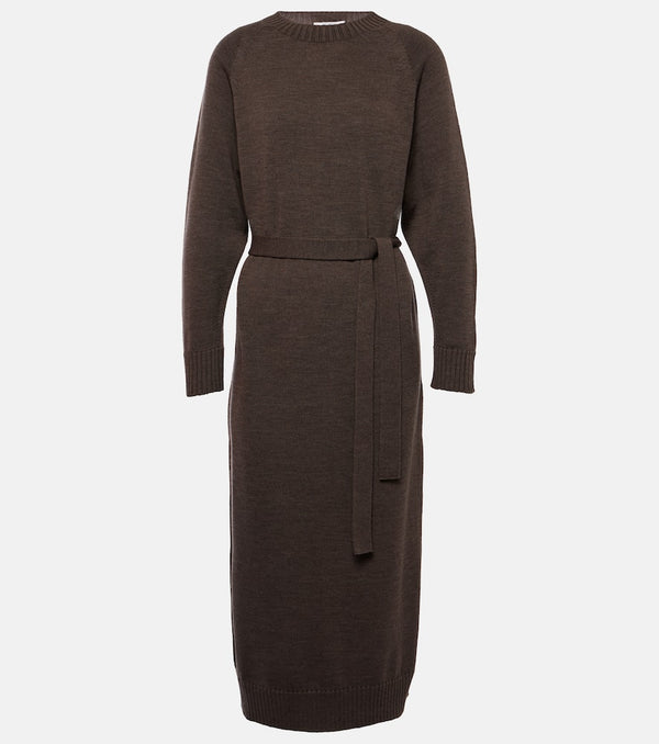 Max Mara Virgin wool midi dress