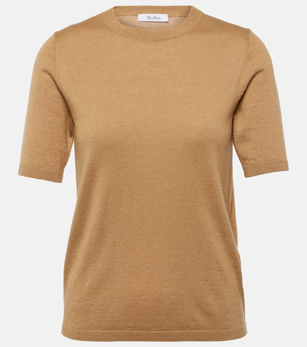 Max Mara Warren silk and cashmere top