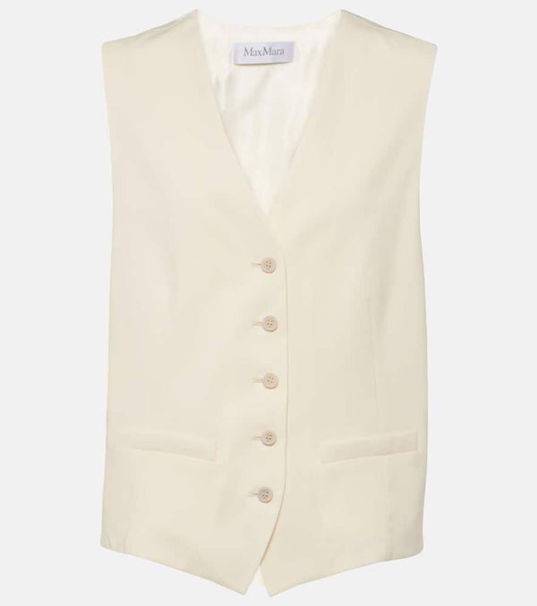 Max Mara Zuai virgin wool vest