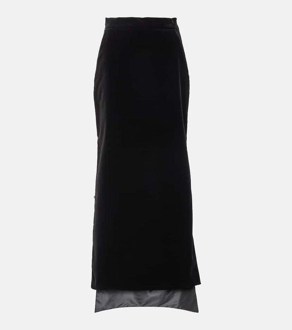 Max Mara Zuppa cotton maxi skirt