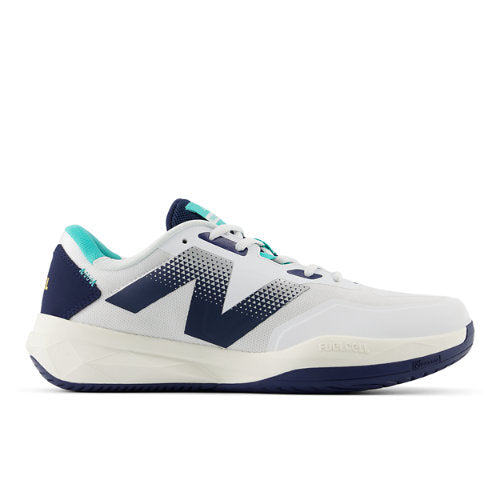 New Balance FuelCell 796v4 Padel White Blue Green