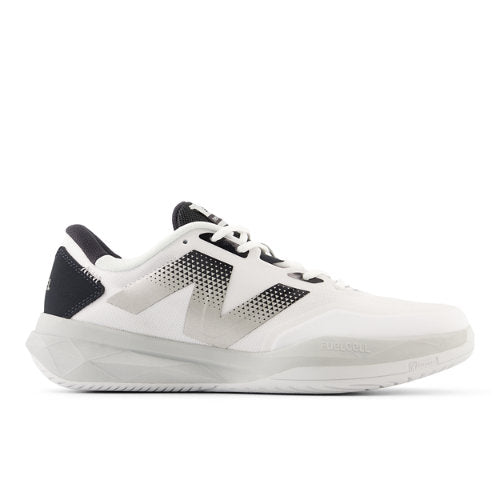 New Balance FuelCell 796v4 Padel in White Black Grey Synthetic