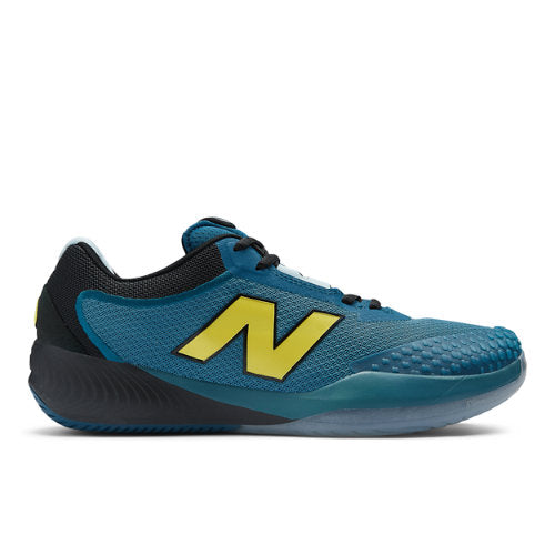 New Balance Men's FuelCell 996v6 in Blue/Black/Yellow Synthetic, 