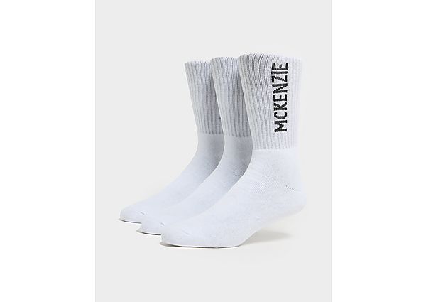 McKenzie 3 Pack Crew Socks  White