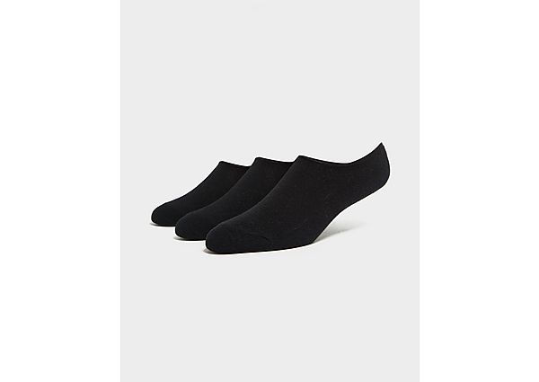 McKenzie 3 Pack No Show Socks  Black