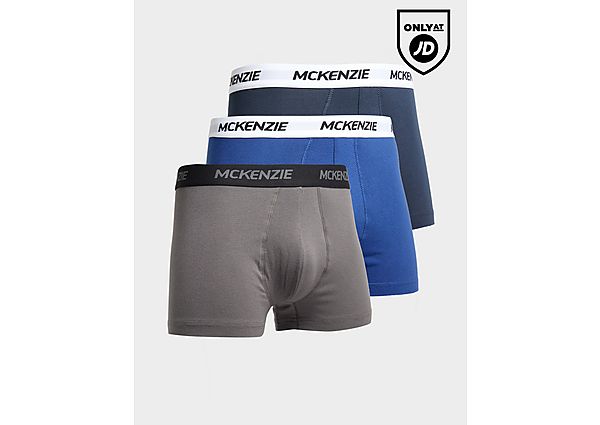 McKenzie 3 Pack Wyatt Boxers  Navy