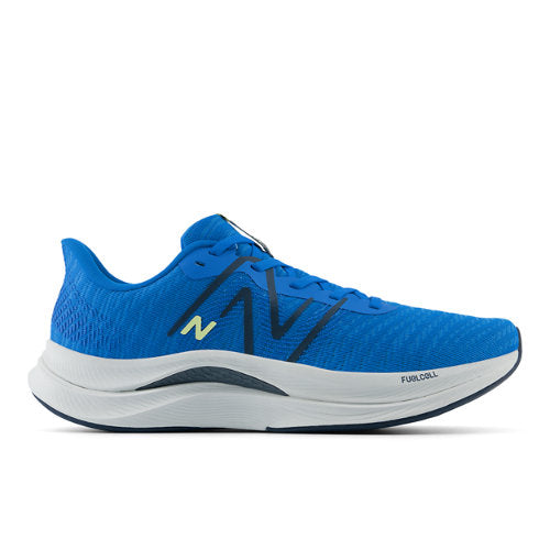 New Balance Men's FuelCell Propel v4 in Blue/Grey Synthetic, 