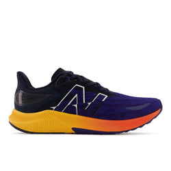 New Balance Men's FuelCell Propel v3 in Blue/Yellow Synthetic, 