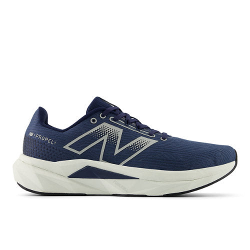 New Balance FuelCell Propel v5 in Blue Grey White Synthetic