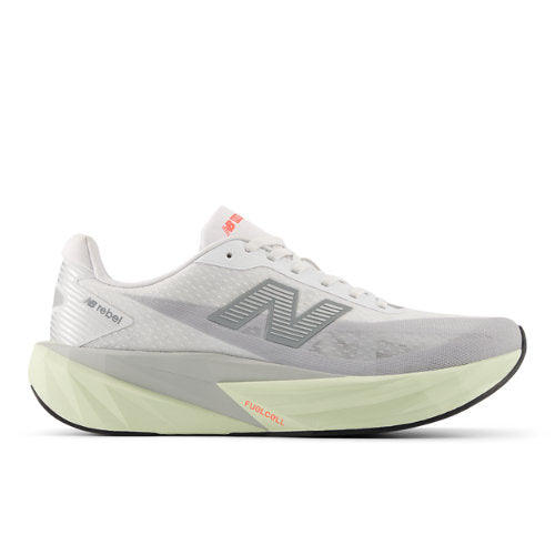 New Balance FuelCell Rebel v5 in Grey White Synthetic