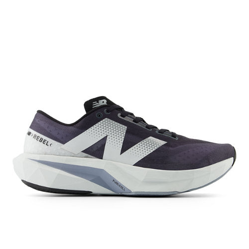 New Balance Men's FuelCell Rebel v4 in Grey/Black Synthetic, 