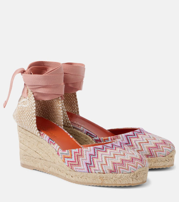 Missoni Eva 60 wedge sandals