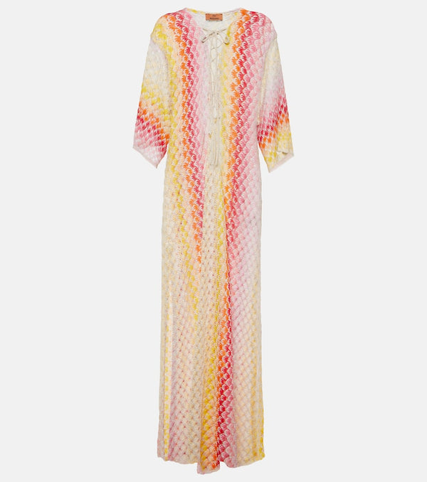 Missoni Mare Lamé kaftan