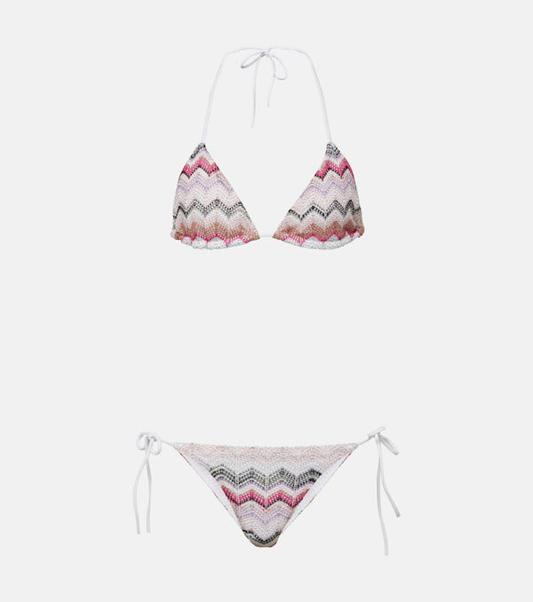 Missoni Mare Zig Zag crochet bikini