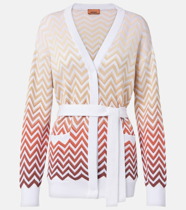 Missoni Zig Zag ombré cardigan