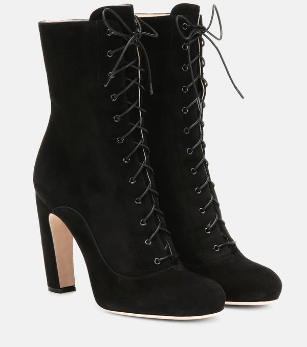 Miu Miu Suede ankle boots