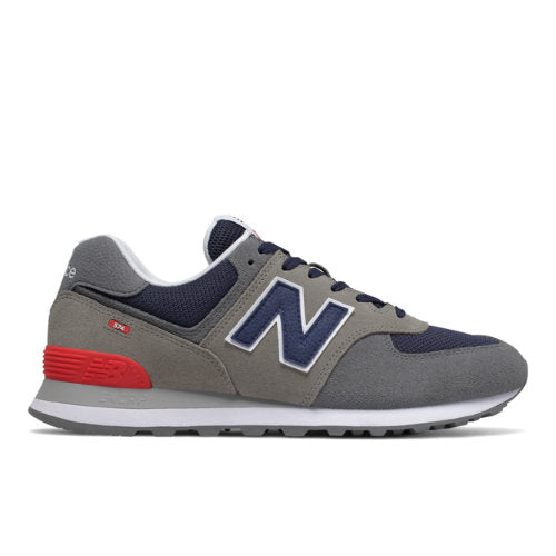 New Balance 574 in Grey Blue Leather