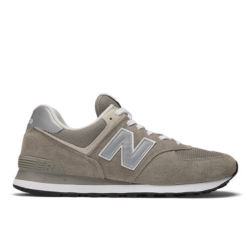 New Balance 574 Core in Brown White Suede Mesh Wide