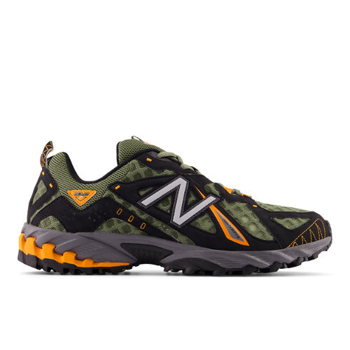 New Balance Men's 610v1 in Green/Black/Yellow Synthetic, 