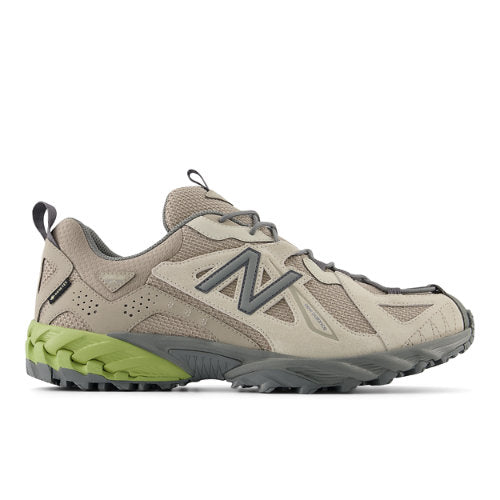 New Balance Men's 610Xv1 in Beige/Grey/Green Suede/Mesh, 