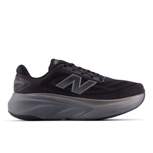 New Balance Fresh Foam X More v6 in Black Grey Synthetic Wide