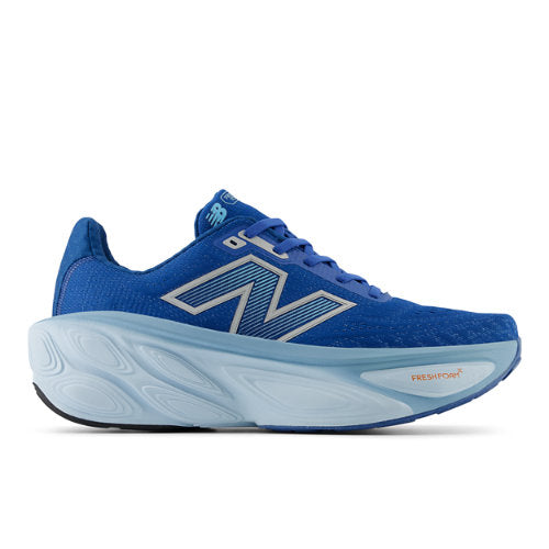 New Balance Men's Fresh Foam X More v5 in Blue/Grey Synthetic, 