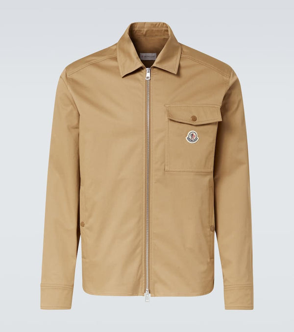 Moncler Cotton-blend gabardine jacket