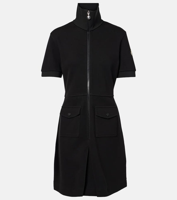 Moncler Cotton-blend mini dress