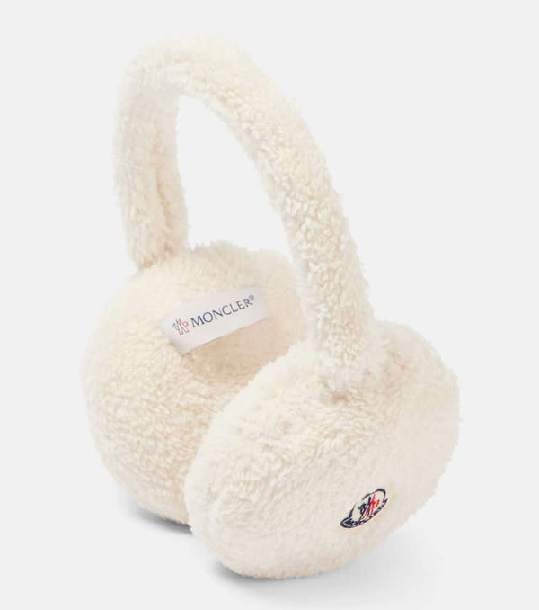 Moncler Logo teddy earmuffs