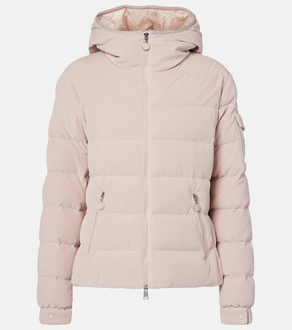 Moncler Quilted cotton terry down jacket