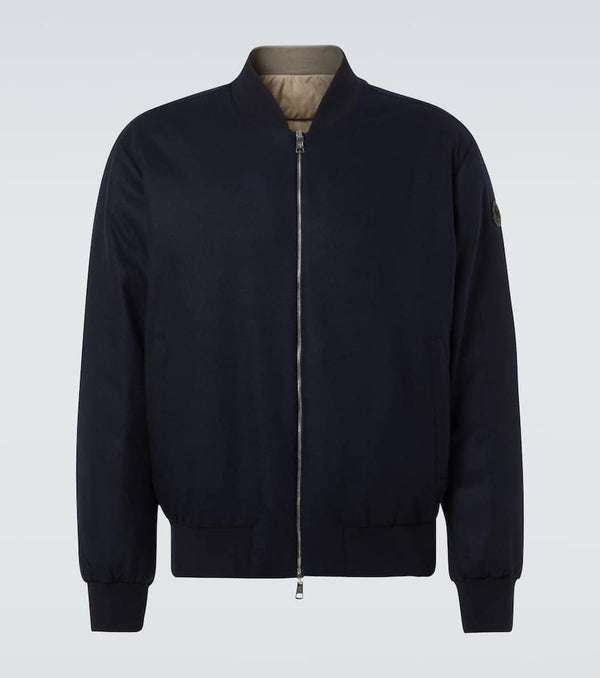 Moncler Villerest reversible down bomber jacket