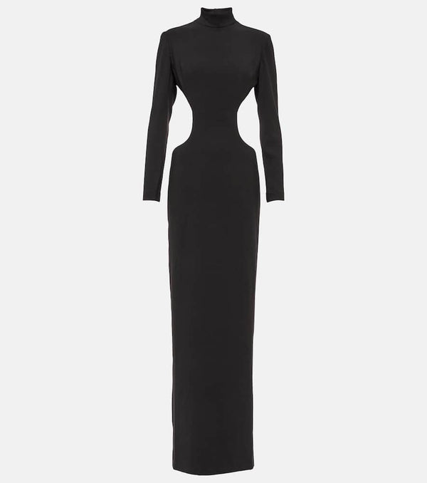 Mônot Cutout crêpe gown