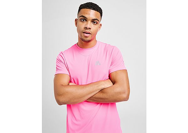 MONTIREX Peak Grid T Shirt  Pink