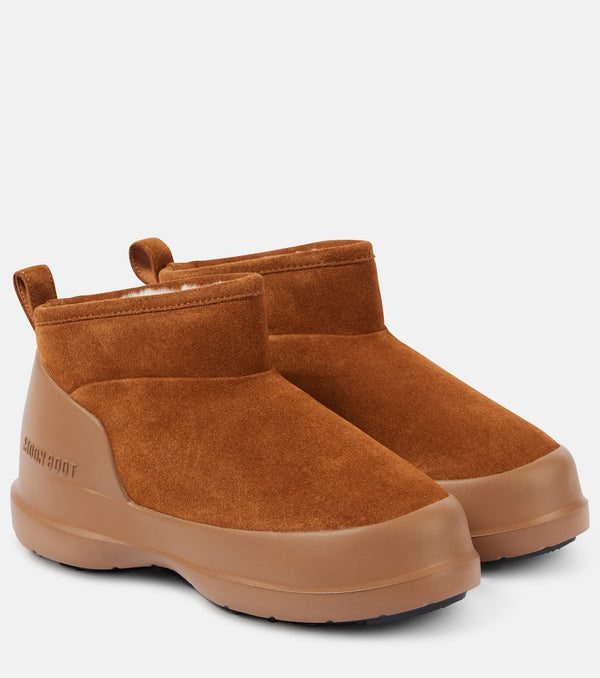 Moon Boot Luna Low suede ankle boots