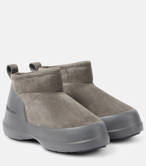 Moon Boot Luna Low suede snow boots