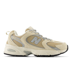 New Balance 530 in Beige Grey Suede Mesh