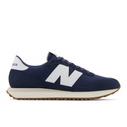 New Balance 237V1 in Blue Suede Mesh