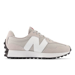 New Balance 327 in Beige White Suede Mesh