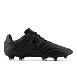 New Balance 442 PRO FG V2 in Black Microfiber Wide