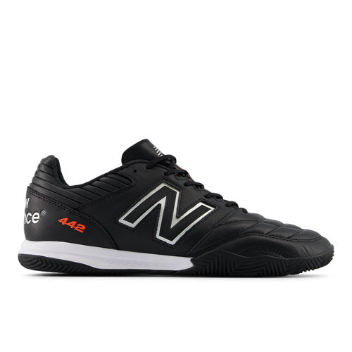 New Balance 442 PRO IN V2 in Black White Leather