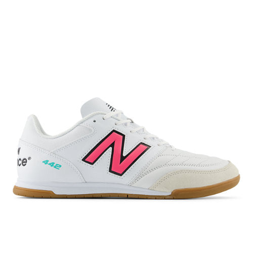 New Balance 442 V2 TEAM IN in White Yellow Pink Black Synthetic