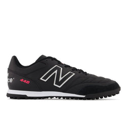 New Balance 442 V2 TEAM TF in Black White Leather