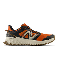 New Balance Men's FRESH FOAM Garoé in Orange/Black/Grey Textile, 