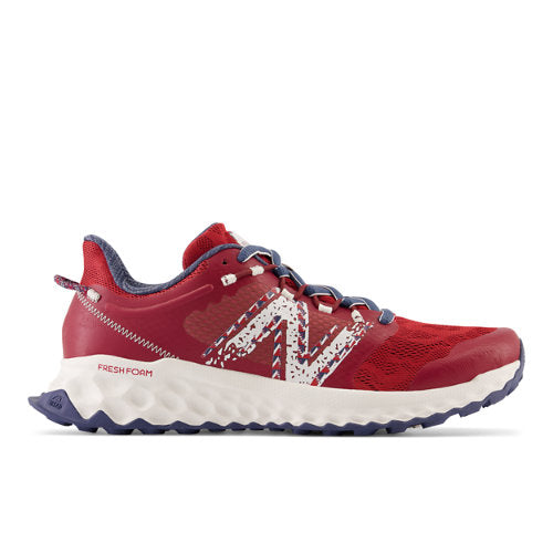 New Balance Men's Fresh Foam Garoé in Red/Blue/Grey Synthetic, 